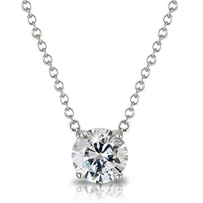Solitaire Diamond Necklace