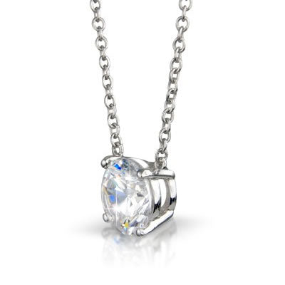 Solitaire Diamond Necklace